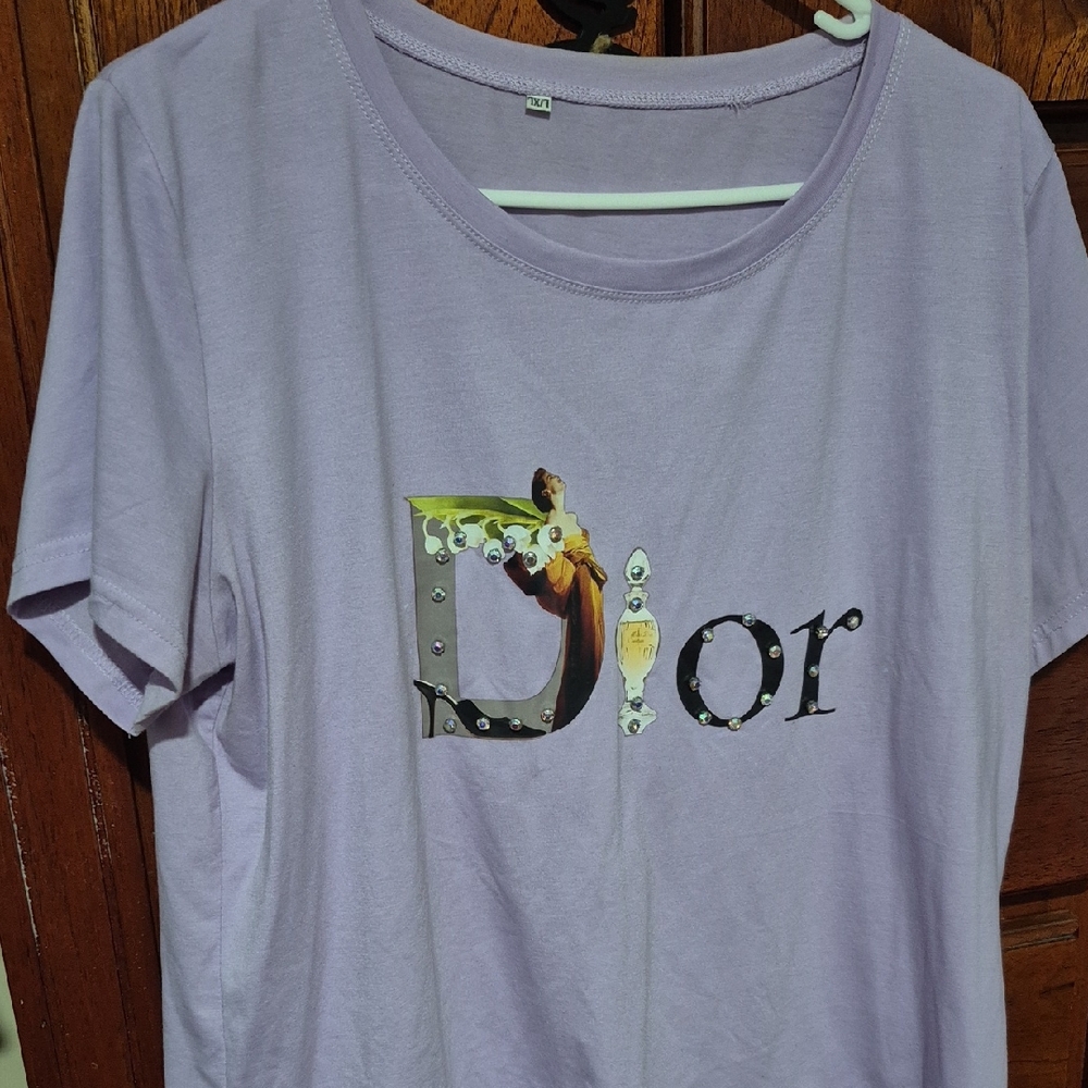 Lilac Graphic Tee